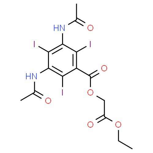 Ethyl cartrizoate - Pharmacocinétique et effets indésirables. Les médicaments avec le principe actif Ethyl cartrizoate - Medzai.net