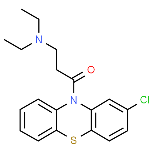 Chloracyzine - Pharmacocinétique et effets indésirables. Les médicaments avec le principe actif Chloracyzine - Medzai.net