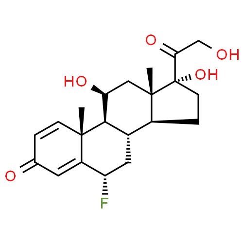 Fluprednisolone - Pharmacocinétique et effets indésirables. Les médicaments avec le principe actif Fluprednisolone - Medzai.net
