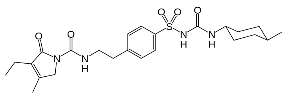Glimépiride - Pharmacocinétique et effets indésirables. Les médicaments avec le principe actif Glimépiride - Medzai.net