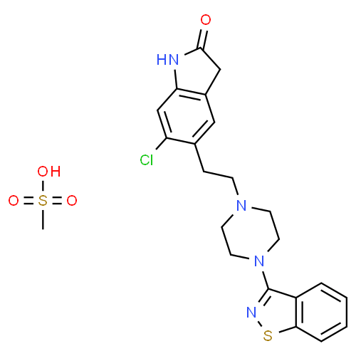 Ziprasidone - Pharmacocinétique et effets indésirables. Les médicaments avec le principe actif Ziprasidone - Medzai.net