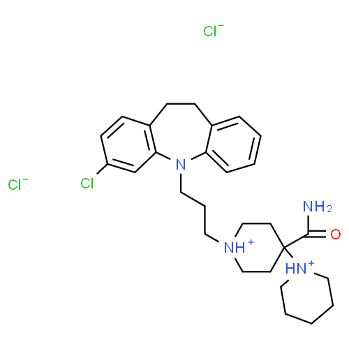 Clocapramine - Pharmacocinétique et effets indésirables. Les médicaments avec le principe actif Clocapramine - Medzai.net