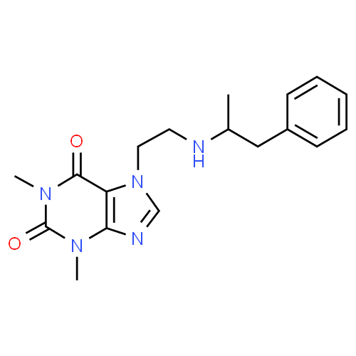 Fenethylline - Pharmacocinétique et effets indésirables. Les médicaments avec le principe actif Fenethylline - Medzai.net