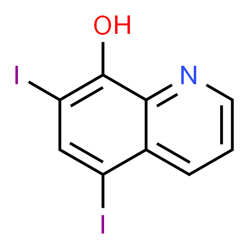 Iodoquinol - Pharmacocinétique et effets indésirables. Les médicaments avec le principe actif Iodoquinol - Medzai.net