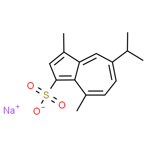 Sodium gualenate - Pharmacocinétique et effets indésirables. Les médicaments avec le principe actif Sodium gualenate - Medzai.net
