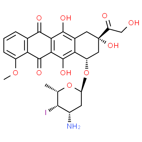 Doxorubicine (chlorhydrate de) - Pharmacocinétique et effets indésirables. Les médicaments avec le principe actif Doxorubicine (chlorhydrate de) - Medzai.net