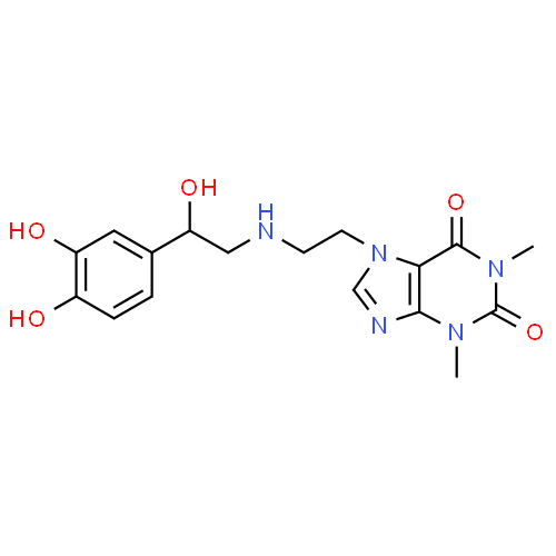Théodrénaline (chlorhydrate de) - Pharmacocinétique et effets indésirables. Les médicaments avec le principe actif Théodrénaline (chlorhydrate de) - Medzai.net