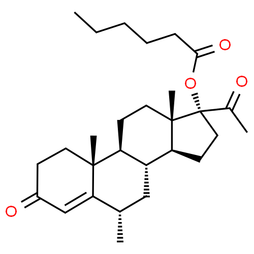 Acétate de médroxyprogestérone - Pharmacocinétique et effets indésirables. Les médicaments avec le principe actif Acétate de médroxyprogestérone - Medzai.net