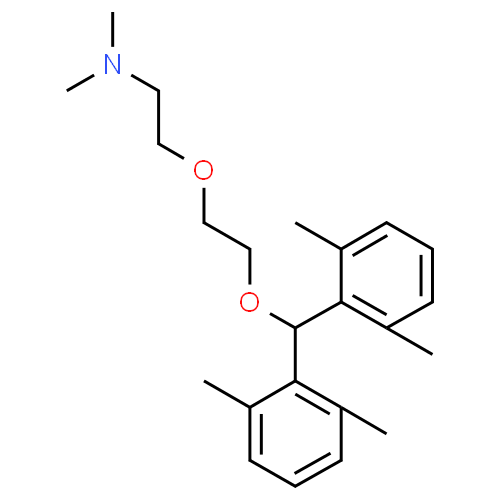Xyloxemine - Pharmacocinétique et effets indésirables. Les médicaments avec le principe actif Xyloxemine - Medzai.net