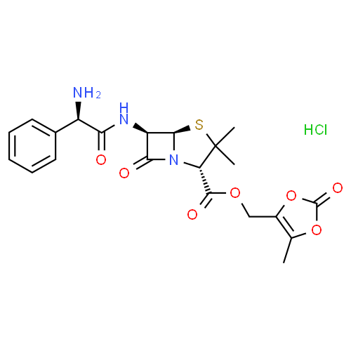 Lenampicillin - Pharmacocinétique et effets indésirables. Les médicaments avec le principe actif Lenampicillin - Medzai.net