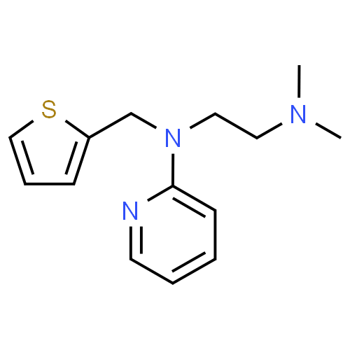 Methapyrilene - Pharmacocinétique et effets indésirables. Les médicaments avec le principe actif Methapyrilene - Medzai.net
