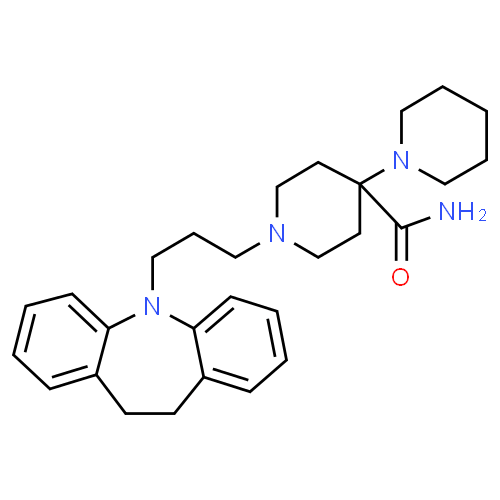 Carpipramine - Pharmacocinétique et effets indésirables. Les médicaments avec le principe actif Carpipramine - Medzai.net