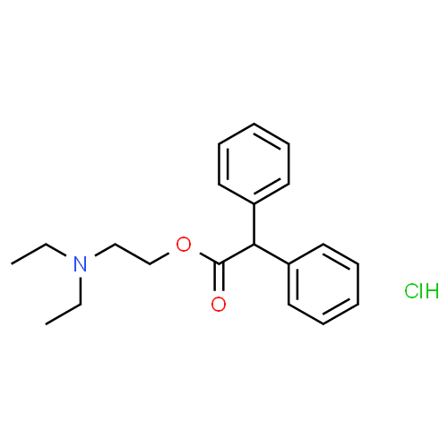 Adiphenine - Pharmacocinétique et effets indésirables. Les médicaments avec le principe actif Adiphenine - Medzai.net
