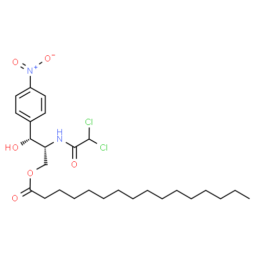 Chloramphénicol - Pharmacocinétique et effets indésirables. Les médicaments avec le principe actif Chloramphénicol - Medzai.net