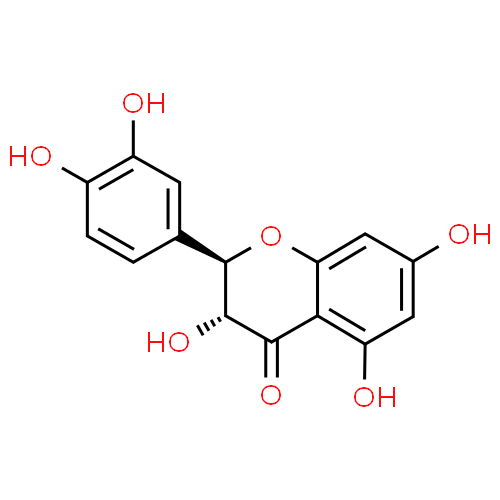 Taxifolin - Pharmacocinétique et effets indésirables. Les médicaments avec le principe actif Taxifolin - Medzai.net