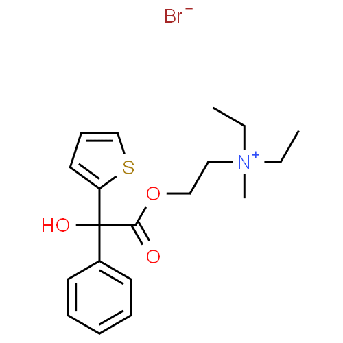 Oxitefonium bromide - Pharmacocinétique et effets indésirables. Les médicaments avec le principe actif Oxitefonium bromide - Medzai.net