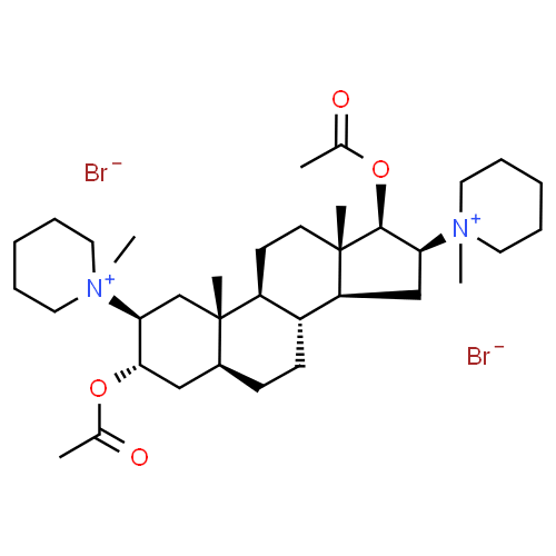 Bromure de pancuronium - Pharmacocinétique et effets indésirables. Les médicaments avec le principe actif Bromure de pancuronium - Medzai.net