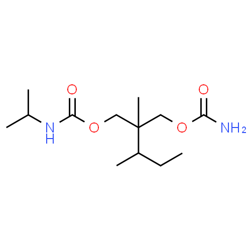 Nisobamate - Pharmacocinétique et effets indésirables. Les médicaments avec le principe actif Nisobamate - Medzai.net