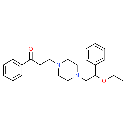 Éprazinone - Pharmacocinétique et effets indésirables. Les médicaments avec le principe actif Éprazinone - Medzai.net