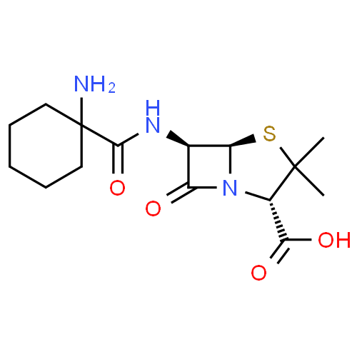 Cyclacillin - Pharmacocinétique et effets indésirables. Les médicaments avec le principe actif Cyclacillin - Medzai.net