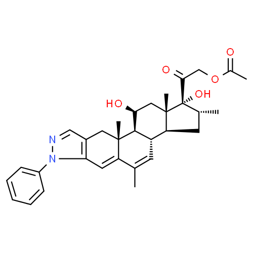 Cortivazol - Pharmacocinétique et effets indésirables. Les médicaments avec le principe actif Cortivazol - Medzai.net
