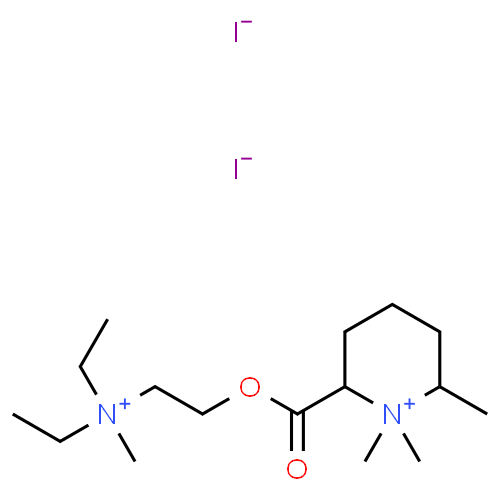 Dicolinium iodide - Pharmacocinétique et effets indésirables. Les médicaments avec le principe actif Dicolinium iodide - Medzai.net