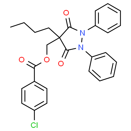 Feclobuzone - Pharmacocinétique et effets indésirables. Les médicaments avec le principe actif Feclobuzone - Medzai.net