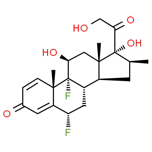 Diflorasone - Pharmacocinétique et effets indésirables. Les médicaments avec le principe actif Diflorasone - Medzai.net