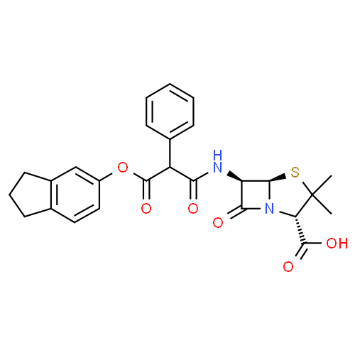 Carbenicillin - Pharmacocinétique et effets indésirables. Les médicaments avec le principe actif Carbenicillin - Medzai.net