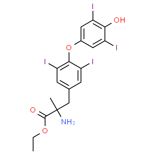 Etiroxate - Pharmacocinétique et effets indésirables. Les médicaments avec le principe actif Etiroxate - Medzai.net