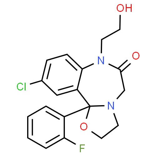 Flutazolam - Pharmacocinétique et effets indésirables. Les médicaments avec le principe actif Flutazolam - Medzai.net