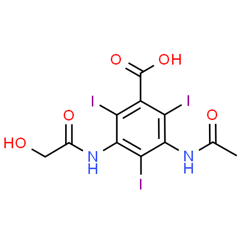 Ioxotrizoic acid - Pharmacocinétique et effets indésirables. Les médicaments avec le principe actif Ioxotrizoic acid - Medzai.net