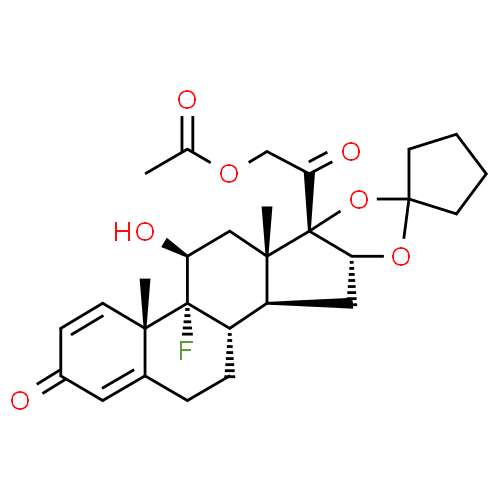 Amcinonide - Pharmacocinétique et effets indésirables. Les médicaments avec le principe actif Amcinonide - Medzai.net