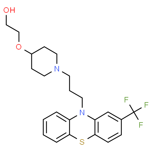 Flupimazine - Pharmacocinétique et effets indésirables. Les médicaments avec le principe actif Flupimazine - Medzai.net