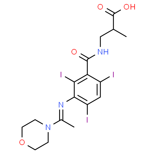 Iomorinic acid - Pharmacocinétique et effets indésirables. Les médicaments avec le principe actif Iomorinic acid - Medzai.net