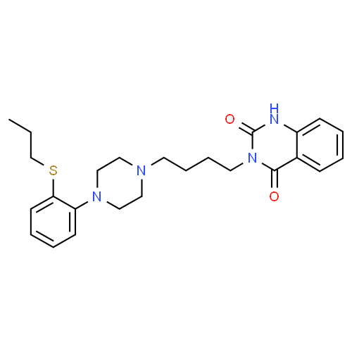 Tioperidone - Pharmacocinétique et effets indésirables. Les médicaments avec le principe actif Tioperidone - Medzai.net