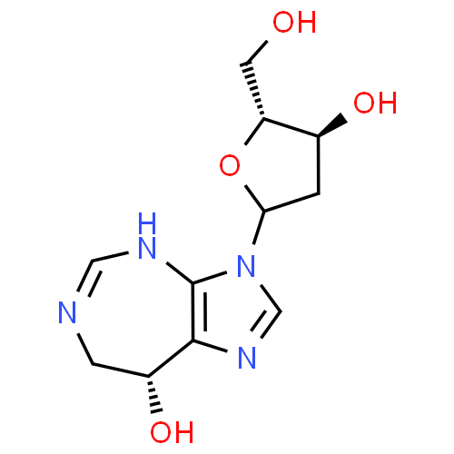 Pentostatine - Pharmacocinétique et effets indésirables. Les médicaments avec le principe actif Pentostatine - Medzai.net
