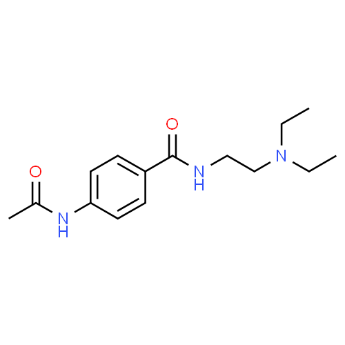 Acecainide - Pharmacocinétique et effets indésirables. Les médicaments avec le principe actif Acecainide - Medzai.net