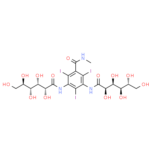 Ioglucomide - Pharmacocinétique et effets indésirables. Les médicaments avec le principe actif Ioglucomide - Medzai.net
