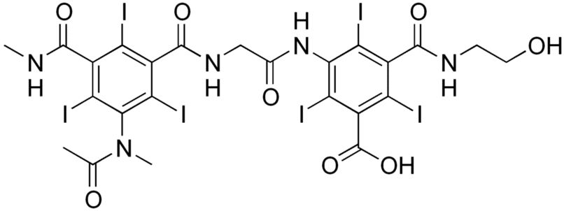 Acide ioxaglique - Pharmacocinétique et effets indésirables. Les médicaments avec le principe actif Acide ioxaglique - Medzai.net
