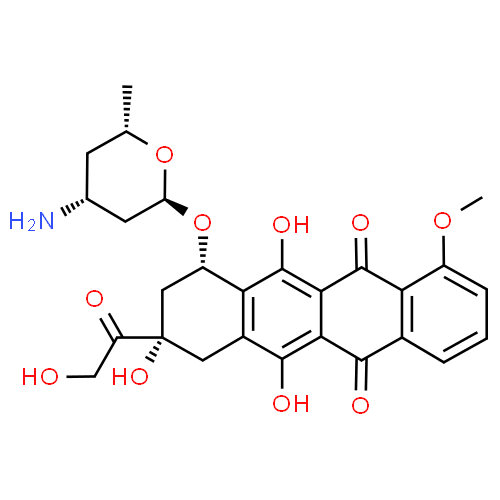 Esorubicin - Pharmacocinétique et effets indésirables. Les médicaments avec le principe actif Esorubicin - Medzai.net