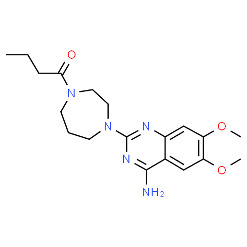 Bunazosin - Pharmacocinétique et effets indésirables. Les médicaments avec le principe actif Bunazosin - Medzai.net