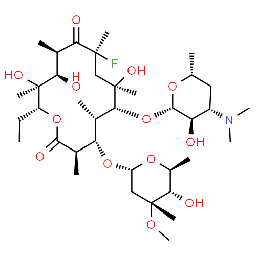 Flurithromycin - Pharmacocinétique et effets indésirables. Les médicaments avec le principe actif Flurithromycin - Medzai.net
