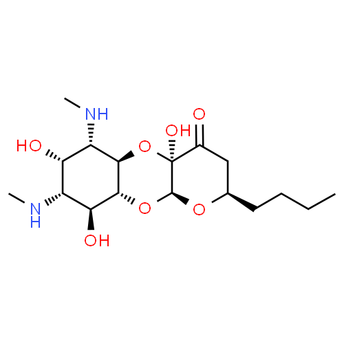 Trospectomycin - Pharmacocinétique et effets indésirables. Les médicaments avec le principe actif Trospectomycin - Medzai.net