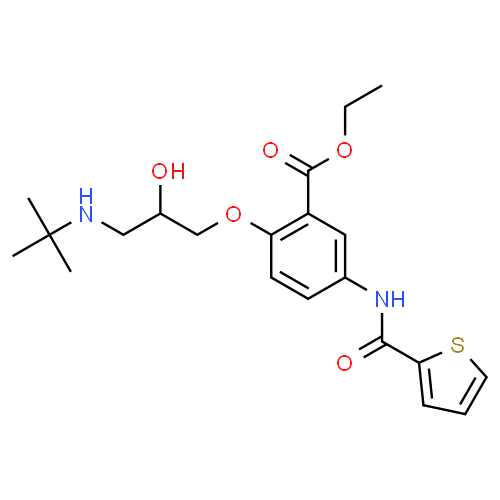 Tienoxolol - Pharmacocinétique et effets indésirables. Les médicaments avec le principe actif Tienoxolol - Medzai.net