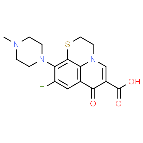 Rufloxacin - Pharmacocinétique et effets indésirables. Les médicaments avec le principe actif Rufloxacin - Medzai.net