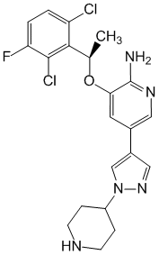Crizotinib - Pharmacocinétique et effets indésirables. Les médicaments avec le principe actif Crizotinib - Medzai.net