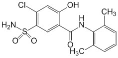 Xipamide - Pharmacocinétique et effets indésirables. Les médicaments avec le principe actif Xipamide - Medzai.net