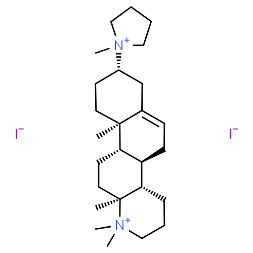 Candocuronium iodide - Pharmacocinétique et effets indésirables. Les médicaments avec le principe actif Candocuronium iodide - Medzai.net
