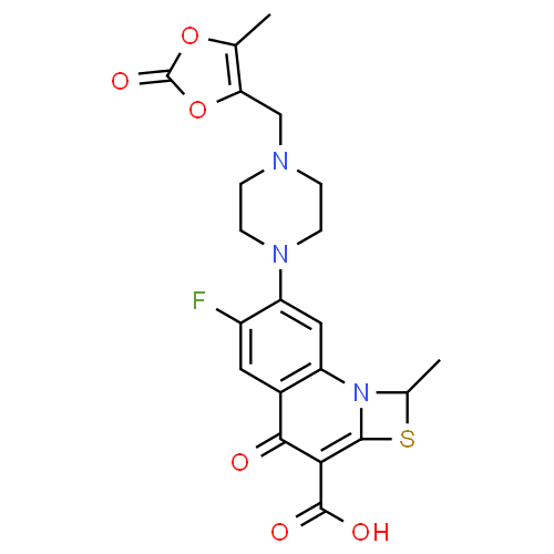 Prulifloxacin - Pharmacocinétique et effets indésirables. Les médicaments avec le principe actif Prulifloxacin - Medzai.net